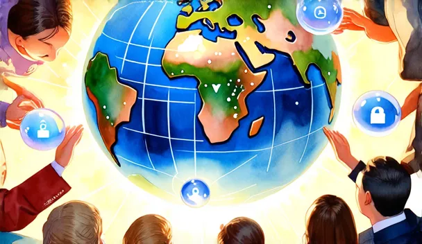 Image for section: Core Components of Digital Nation States: Identity, Community Engagement, Participatory Citizenship, and Token-Based Economies